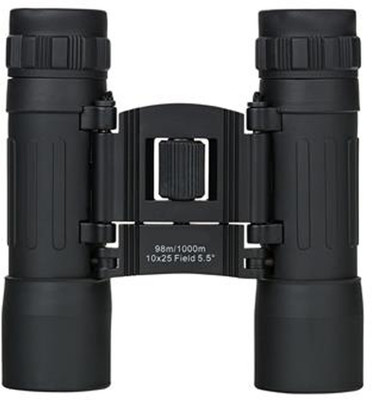 COMET 10X25 Mini Binoculars Telescope Sports Hunting Camping Survival Kit Binoculars(10 mm , Black)