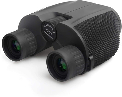 VICHAXAN 12X25 HD Portable Binoculars 1000m Long Distance Hunting and Tourism Binoculars(114 mm , Black)