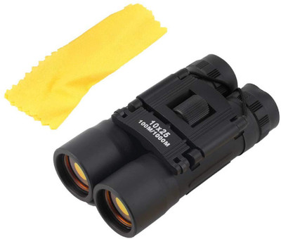 COMET Compact 10x25 Mini Binoculars Telescope for long distance Binoculars(10 mm , Black)