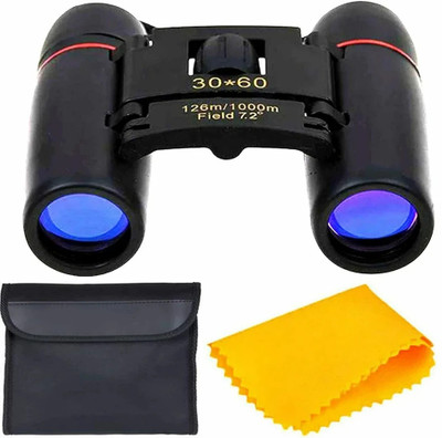 SDMS Foldable 30x60 Long Range Day & Night Vision Professional Binoculars(60 mm , Black)