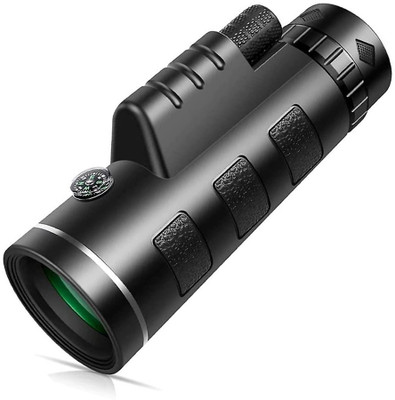 BBYF Professional High Power Dual Long Focus Optics Monocular Telescope Waterproof Binoculars(42 mm , Black)