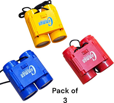 JniL BINOCULER FOR KIDS Binoculars Binoculars(20 mm , Red, Blue, Yellow)