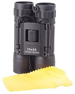 COMET Portable/Foldable Mini 10x25 Binoculars with Anti-Reflective Lense Binoculars(50 mm , Black)