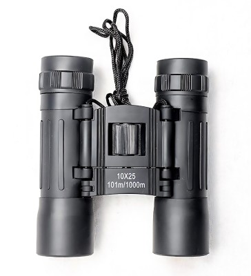 JPRO High Power Binocular with Low Light Vision for Bird Watching Hunting Travel Binoculars(25 mm , Black)