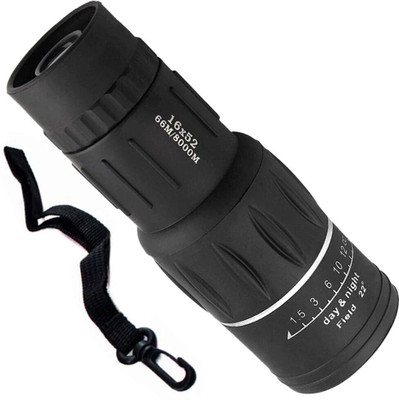 Crostal BUSHNELL 16x52 Original night vision Zoom Optical Binocular & Monocular Binoculars(52 mm , Multicolor)