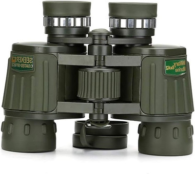 Flipco Compact Binoculars High Power Telescope HD Binoculars for Outdoor Sports Binoculars(42 mm , Green)