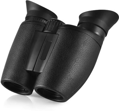 Flipco Waterproof Long-Distance Binocular | Wide Range with Lens Cover & Bag Binoculars(13 mm , Black)