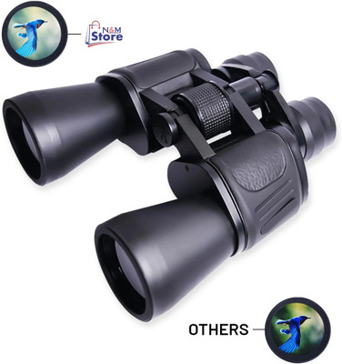 N&M Store 10-70x70 HD Binoculars: 10000M Range, Perfect for Outdoor with Fixed Zoom Binoculars(70 mm , Black)