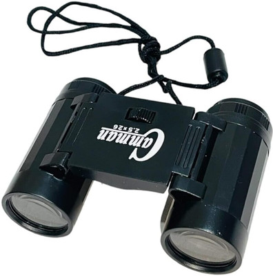 kidspunch Mini Compact Folding Small Telescope Best Gift for Age 3-12 Boys/Girls for Kids Binoculars(26 mm , Black)