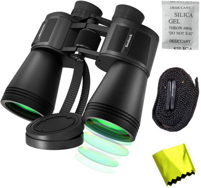 USG New Bushnell 20x50 Bushnell Power View Powerful Prism Good Binocular Binoculars(50 mm , Black)