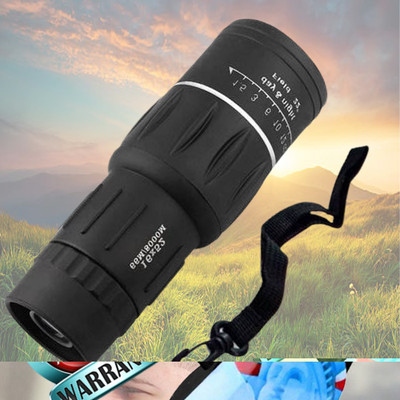 RYHTU HD Monocular Telescope For Long Distance Binoculars Binoculars(52 mm , Black)