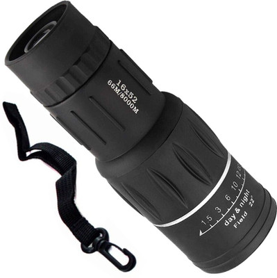Crostal BUSHNELL 16x52 Original night vision Zoom Optical Binocular & Monocular Binoculars(52 mm , Multicolor)