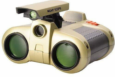 PINZOR Night scope toys Binocular with Pop-Up Spotlight, binocular for kids (pack of 1) Digital Binoculars(120 mm , Multicolor)
