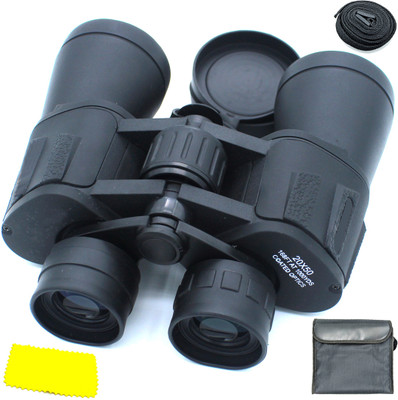 GCDS HI 20X50 Prism Binocular Telescope Powerful Lens 20X Zoom Portable HD Binoculars Digital Binoculars(50 mm , Black)