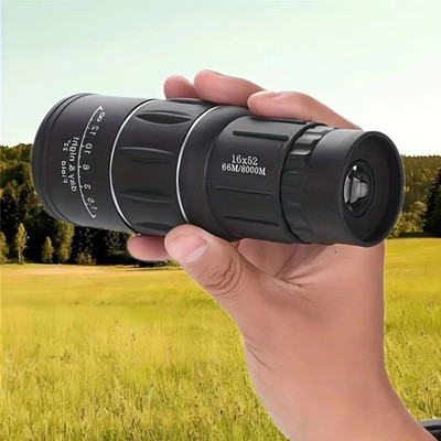 Bushnell Pro Portable 16x52 Monocular Telescope with 16x Zoom & Waterproof Monocular(52 mm , Black)