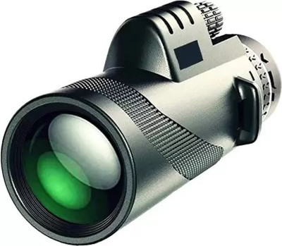 Real Instruments 40 x 60 Portable Monocular Telescope Monocular(60 mm , Black)