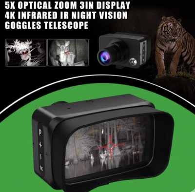 DNESHY Pro 10x70x70 Zoom Binocular: High Power Observation Binoculars Telescope(10 mm , Black)