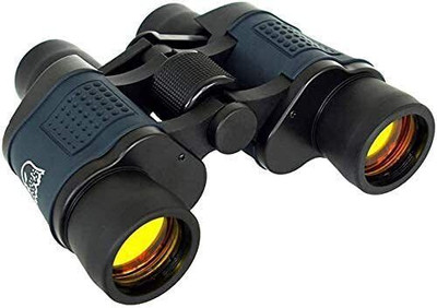 Calldrishe Binoculars for Outdoor Travel, Powerful HD Vision 10000M Fixed Zoom Telescope(60 mm , Black)