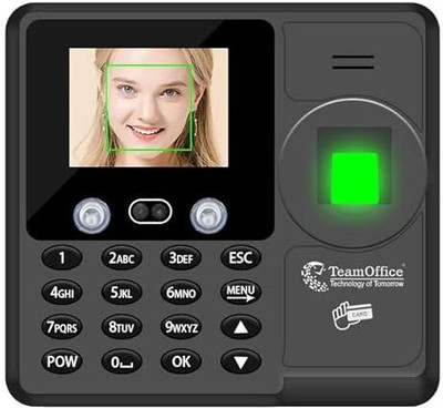 Team Office Z900 Touchless Face Attendance Device with Cloud Attendance Software Access Control, Time & Attendance(Card, Face, Fingerprint, Password)