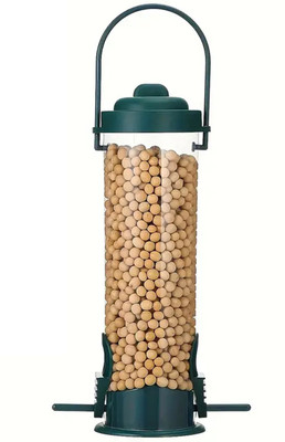 KUBER INDUSTRIES Bird Feeder For Balcony Grill|PP Grain Holder for Garden, Outdoor| Window Bird Feeder(Green)