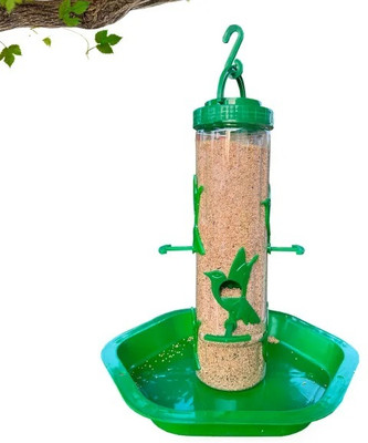 PAKSHI DAYA Window Bird Feeder Bird Feeder(Multicolor)