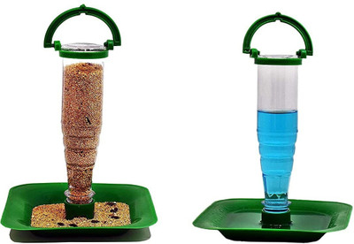 AMIJIVDAYA Window Bird Feeder(Green)