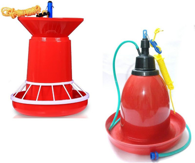 TM&W NEWpoultry automatic Common Bird 1 Feeder, Drinker 1. 2 PCS. Window Bird Feeder Bird Feeder(Multicolor)