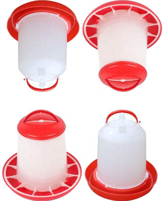 TM&W birds' feeders 2 PC and 2 PC drinkers 9 kg 11 ltr =4 pcs combo Common Bird Feeder(Multicolor)