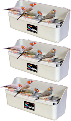 seok F2-Combo-3 Window Bird Feeder Bird Feeder(Grey)