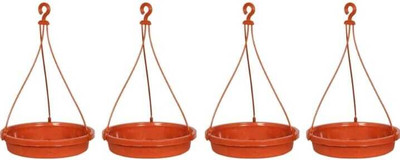SOJITRA Bird Water Feeder for Hanging Balcony and Window Bird Water Bowl Blue Bird Bird Feeder(Orange)