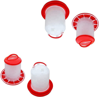 TM&W wild bird feeders 6 kg 2 PC and drinkers 6 Ltr 2PC good quality 4 PCS, Window Bird Feeder(Multicolor)