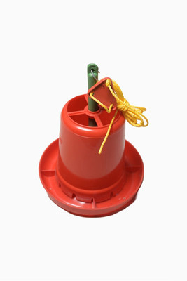 Sohit agro farm 3 kg poultry food feeder (pack of 1) Common Bird Feeder(Red)