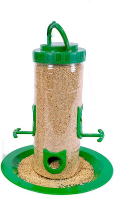 PAKSHI DAYA Window Bird Feeder Bird Feeder(Multicolor)