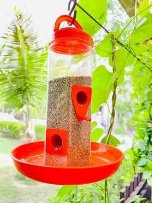 AWESTAR INCORPORATION Window Bird Feeder Bird Feeder(Multicolor)