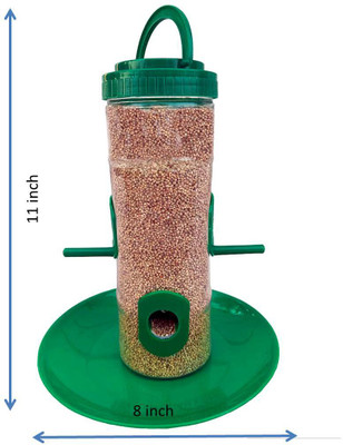 PAKSHI DAYA Window Bird Feeder Bird Feeder(Multicolor)