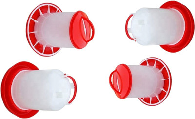 TM&W semi auto small birds' feeder 9 kg drinker 11 ltr =4 pc, Common Bird Feeder(Multicolor)