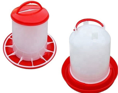 TM&W semi automatic 9 kg Feeder-1 pcs& 11 Ltr Drinker-1pc=1 pcs, Common Bird Feeder(Multicolor)