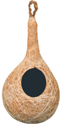 Feel Better Bird Nest Pack of 1 Bird House(Hanging, Tree Mounting, Wall Mounting)