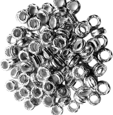 harry enterprises Silver Star 60 pcs Pigeon Foot Ring Bird Shoulder Guard(M)