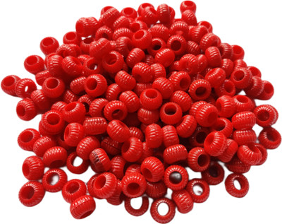 harry enterprises Red Sound Plastic 80 pcs Pigeon Foot Ring Bird Shoulder Guard(M)