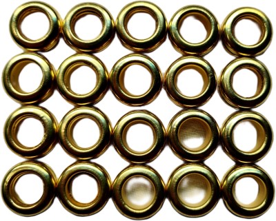 harry enterprises Gold Round brass 20 pcs Pigeon Foot Ring Bird Shoulder Guard(M)