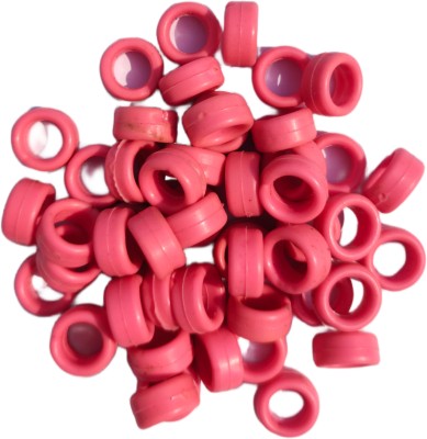 HITESH Pigeon foot pink hard rubber ring 20 pcs Bird Shoulder Guard(M)