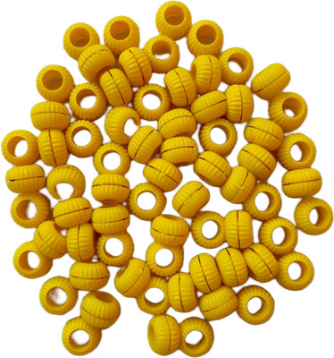 Kailash Pigeon Yellow Sound Plastic Foot Ring 10 Pcs Bird Shoulder Guard(M)