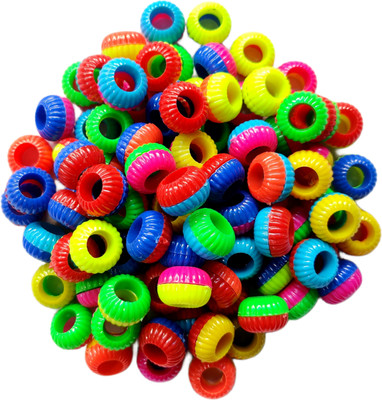 harry enterprises Mix Double Multicolours 30 pcs Pigeon Foot Ring Bird Shoulder Guard(M)