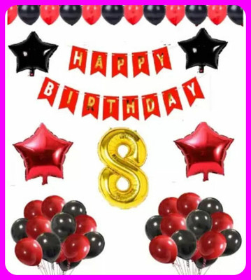 Acril Birthay Decorations Combo set