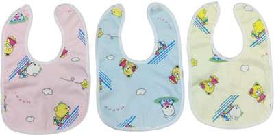 B inik Waterproof Baby Apron with Bib (Set Of 4)(Multicolor)