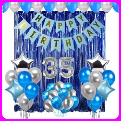 Acril Birthay Decorations Combo set