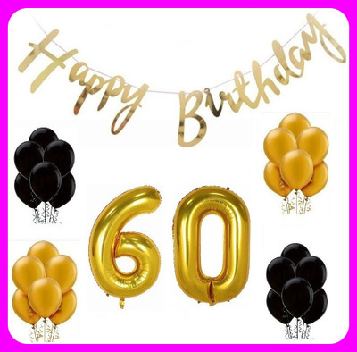 Acril Birthay Decorations Combo set(Set of 53)