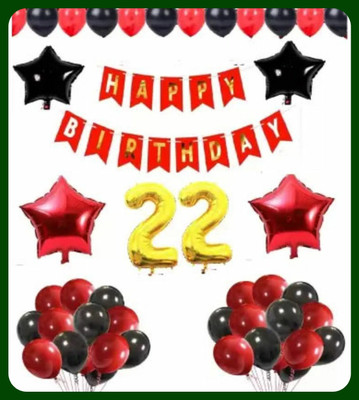 Acril Birthday Party Decoration Combo Set For Celebration
