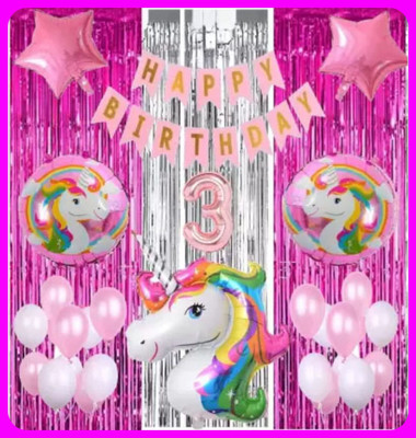 Acril Birthay Decorations Combo set